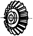 齒輪基本術語錐齒輪、準雙曲面齒輪及其齒輪副