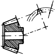 齒輪基本術語錐齒輪、準雙曲面齒輪及其齒輪副