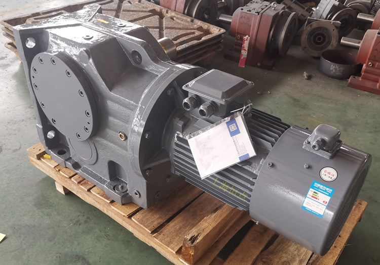 K127減速機 輸入配變頻電機 右側單軸輸出