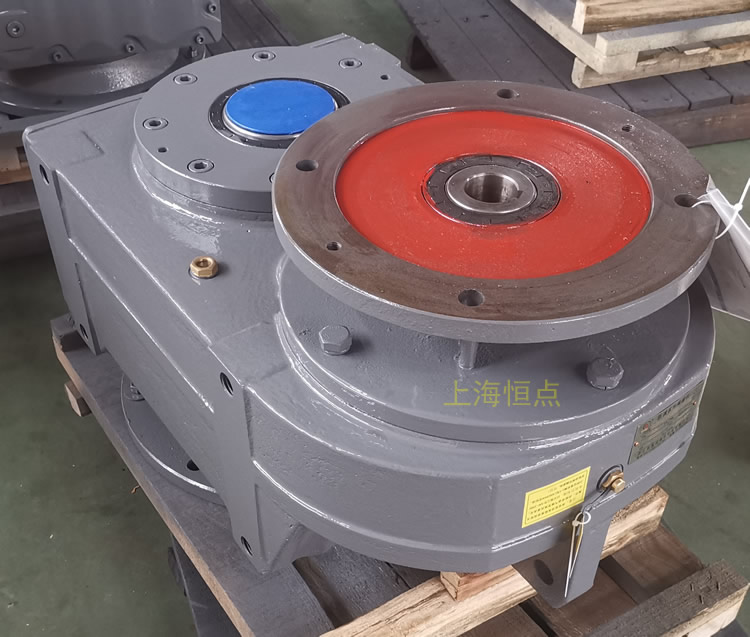 FAF107減速機 輸入配電機圓法蘭端蓋 輸出通孔+法蘭 -上海恒點